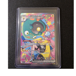 Pokemon Iono's Bellibolt ex Secret Rare Full Art Holo 280 HP 230 279/217 - Image 1