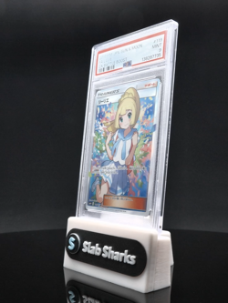 2017 POKEMON JAPANESE SUN & MOON #119/114 LILLIE FULL ART GX BATTLE BOOST PSA 9 - Image 2
