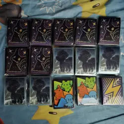 Pokemon etb accessories, 37 Sleeve Lot 24 Sealed Dice Set! - Image 2