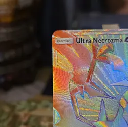 Pokemon TCG Ultra Necrozma GX Secret Rare Holo Basic HP190 140/131 2018 NM - Image 2
