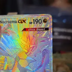 Pokemon TCG Ultra Necrozma GX Secret Rare Holo Basic HP190 140/131 2018 NM - Image 3