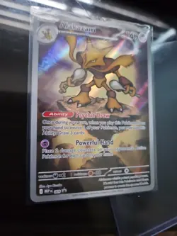 Pokemon TCG Alakazam EX Holo Ultra Rare Scarlet and Violet 009 Pokemon Center - Image 2