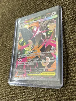 Pokemon TCG Mega Lopunny EX 128/094 Special Illustration Rare Holo - Image 4