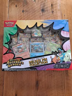 Pokemon TCG Mega Evolution Ascended Heroes Deluxe Pin Collection Box - Image 1