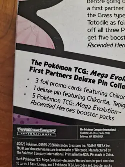 Pokemon TCG Mega Evolution Ascended Heroes Deluxe Pin Collection Box - Image 2