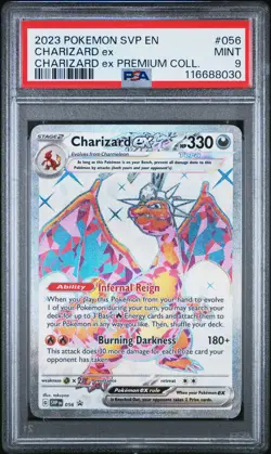 Charizard Ex 2023 Pokemon Black Star Promo Charizard Ex Premium Coll. #056 - Image 1