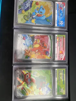 Pokemon Bulbasaur Charmander Squirtle First Partner Kanto ACE 10 Set Sequential - Image 1