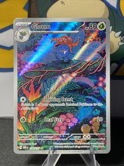 Pokemon TCG Gloom 198/197 SV03: Obsidian Flames Illustration Rare Holo - Image 1