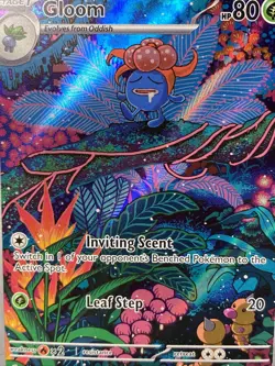 Pokemon TCG Gloom 198/197 SV03: Obsidian Flames Illustration Rare Holo - Image 3
