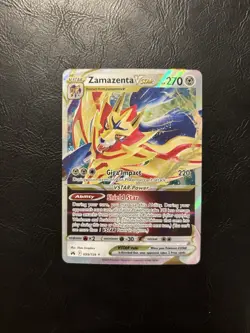 Zamazenta VSTAR Crown Zenith Ultra Rare Pokemon TCG Card 099/159 - Image 1