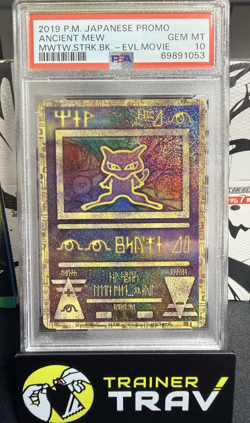 Ancient Mew Pokemon 2019 Mewtwo Strikes Back Evo. Movie Promo Japanese PSA 10 - Image 1