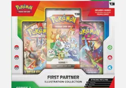 Pokemon First Partner Illustration Collection Series 1 box - Image 1