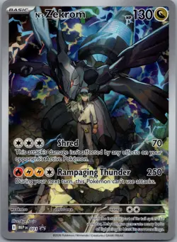 N's Zekrom 031 ME: Mega Evolution Promo Pokemon TCG Holo P NM - Image 1