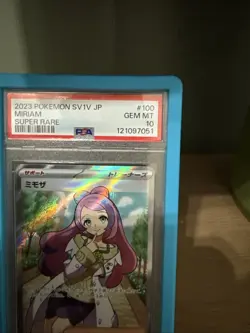 Pokemon PSA 10 Miriam SR 2023 100/078 SV1V Japanese - Image 3