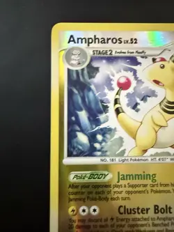 Pokemon TCG Secret Wonders Ampharos 1/132 Reverse Holo - Near Mint - Image 4