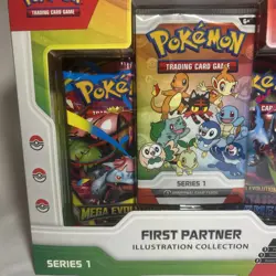Pokemon TCG First Partner Illustration Collection Box Series 1 - Factory Sealed - Image 2