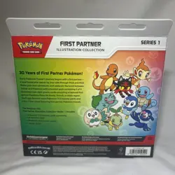 Pokemon TCG First Partner Illustration Collection Box Series 1 - Factory Sealed - Image 4