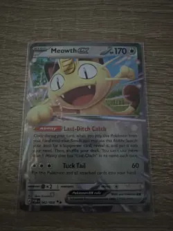 Pokemon Meowth EX 062/088 Perfect Order 2026 Near Mint - Image 2