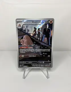 Pokemon TCG Team Rocket's Dugtrio Ascended Heroes Full Art IR 239/217 Holo NM - Image 1