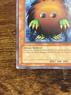 Yugioh Kuriboh RP01-EN037 Unlimite Rare - Reprint NM - Image 5