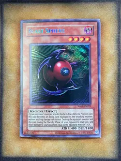 Yugioh Blast Sphere RP01-EN091 Secret Rare 2024 Print NM - Image 1
