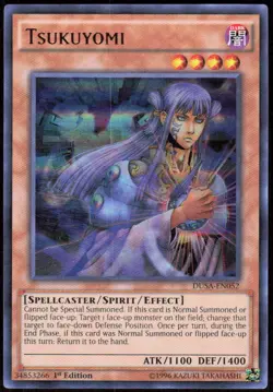 Tsukuyomi DUSA-EN052 Ultra Rare Duelist Saga Yu-Gi-Oh Near Mint - Image 1