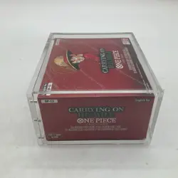 One Piece TCG OP-13 Carrying On His Will Booster Box SEALED EN w/Acrylic - Image 3