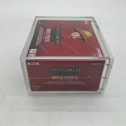 One Piece TCG OP-13 Carrying On His Will Booster Box SEALED EN w/Acrylic - Image 4