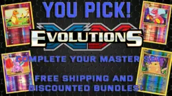 2016 Pokemon Evolutions Cards You-Pick/Complete Your Set | NM - MP - Image 1