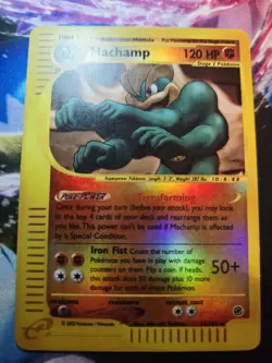 Machamp - EX: Expedition (16/165) e-Reader Reverse Holo Rare Pokemon Card LP - Image 1