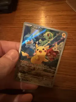 Pikachu 027 Sv: Scarlet & Violet Promo Cards Holo - Image 3