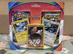 Pokemon TCG Forces of Nature Promo Pack 3 Cards Thundurus Landorus Tornadus - Image 1
