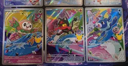 MINT *First Partner ILLUSTRATION COLLECTION* 9 CARD SET *Series 1* Pokemon - Image 5