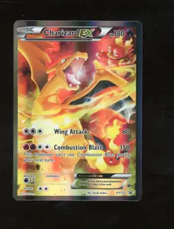 Charizard EX XY121 Black Star Promo Holo Full Art Pokemon Card - Image 1