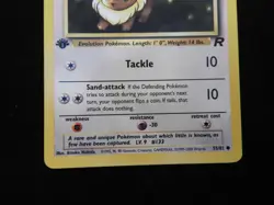Eevee Team Rocket 55/82 1st Edition Pokemon Card NM - Image 3