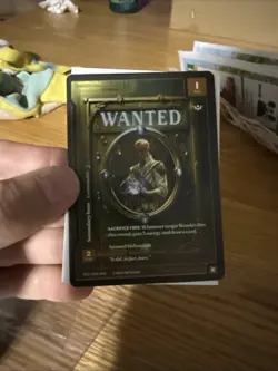 Wonders of the First Wanted Attuned Heliosynth Card Rare Secondary Item - Image 1
