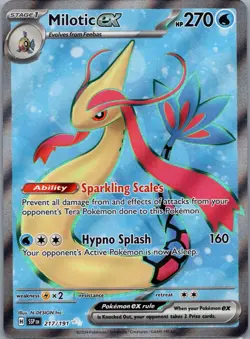 Milotic ex English 217/191 Near Mint Pokemon Card - Image 1
