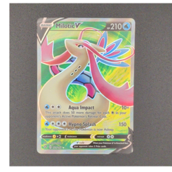 Pokemon Milotic V Full Art Ultra Rare Holo 179/192 Rebel Clash English Card - Image 1