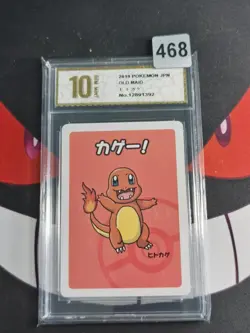 2019 Pokemon Charmander Playing Card Japanese Old Maid -Pyxis gold 10 - Image 1