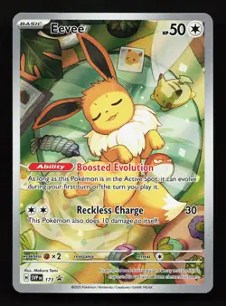 Eevee 173 Promo Scarlet & Violet Promo Pokemon Card - Image 1