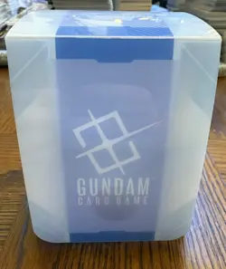 Gundam Card Game Official Deck Box and Divider - Used - Gundam TCG - Image 1