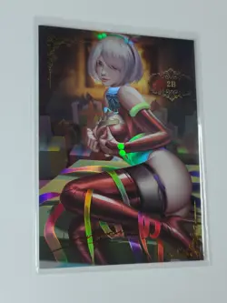 2B Nier Automata Christmas No. 009 ACG-LXG ACG LXG Goddess Story Anime Card US - Image 2