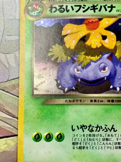 Pokemon Card Dark Venusaur No.003 Trainers Magazine Promo Japanese 2001 #2889 - Image 5