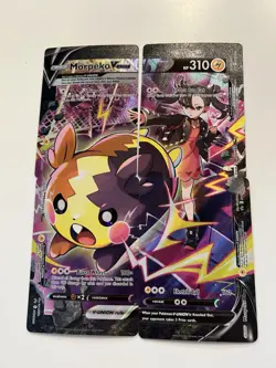 Pokemon Morpeko V-Union 4 Card Set SWSH287 SWSH288 SWSH289 SWSH290 Promo Mint - Image 1