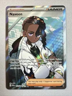 NAVEEN 112/088 PERFECT ORDER FULL ART ULTRA RARE HOLO NM - POKEMON CARD - Image 1