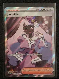 Pokemon Perfect Order JACINTHE Trainer 110/088 Full Art Ultra Rare Card MINT-NM - Image 1