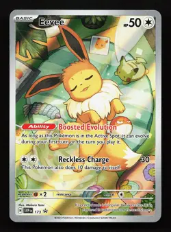 Eevee 173 Promo Scarlet & Violet Promo Pokemon Card - Image 1