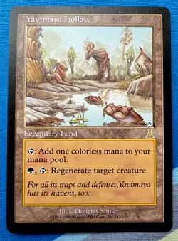 MTG Vintage Yavimaya Hollow Urza's Destiny #143 - Image 1