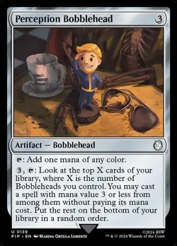 Perception Bobblehead Universes Beyond: Fallout MTG Magic The Gathering - Image 1