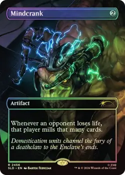 Mindcrank (2456) Fallout Foil MTG Magic The Gathering - Image 1
